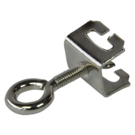 Gancio arresto con occhiolo - pz. 4 Blister koncreto