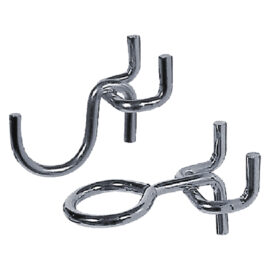 Gancio per pannelli portautensili uncino - mm 20 - pz. 4 Blister koncreto