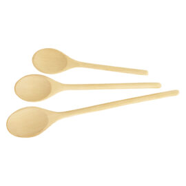 Cucchiai ovali linea 'woody' art. 637414 - set 3 pz (20 - 25 - 30 cm) Tescoma