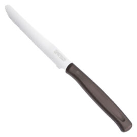 Coltello da tavola seghettato manico ruggine Kaimano