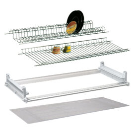 Scolapiatti per pensile in kit lunghezza cm. 76 Senza marca