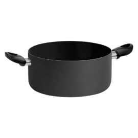 Casseruola due manici 'black line' Ø cm. 20 - h.9,5 - capacità 3 lt. Pentalux