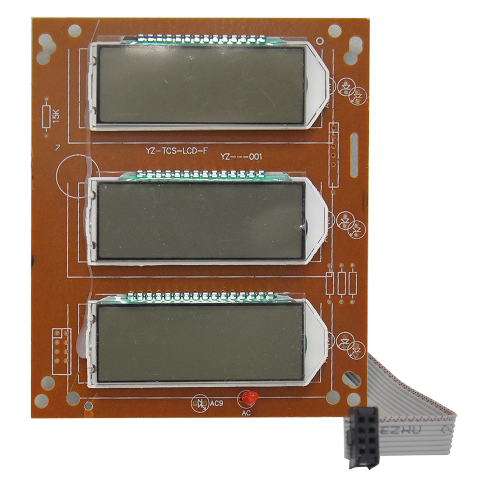 Display singolo a tre quadranti per bilico kg. 300 Senza marca