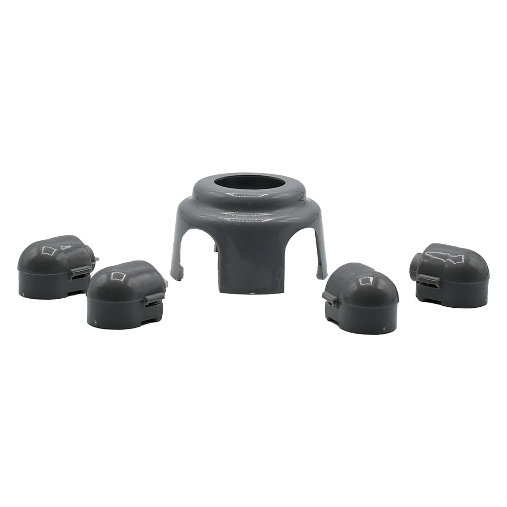 Tappo terminale per piede appoggio con supporto centrale colonna Kasart