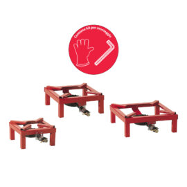 Fornellone a gas 'extra' cm 40 x 40 Palumbo