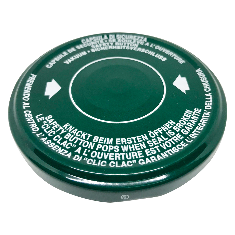 Tappo per vaso vetro boccaccio ‘clic clac’ ø mm 63 – cf. 100 Senza marca