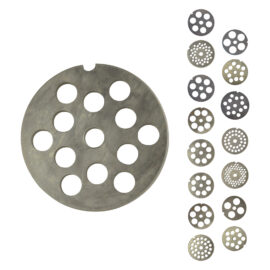 Piastra per tritacarne per n.12 - 4 fori da 20 mm. Palumbo