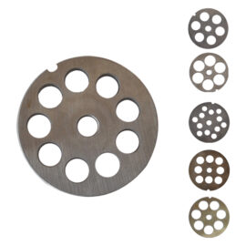 Piastra per tritacarne per n.12 - 9 fori da 12 mm. Reber