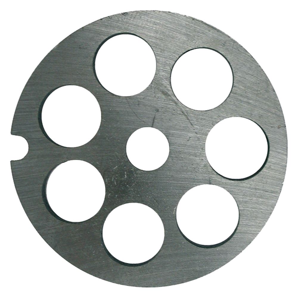 Piastra per tritacarne per n.5 – 5 fori da 14 mm. Reber
