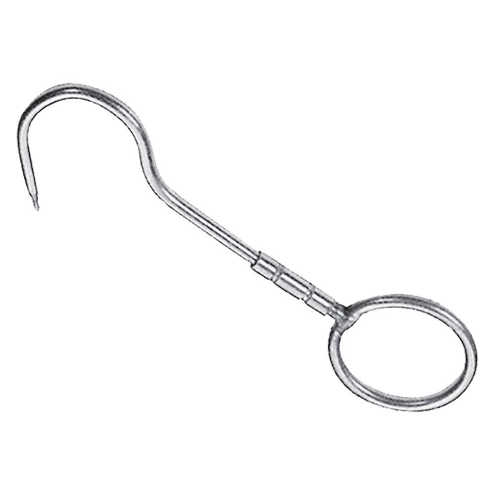 Gancio girevole con anello mm. 240×12 Senza marca