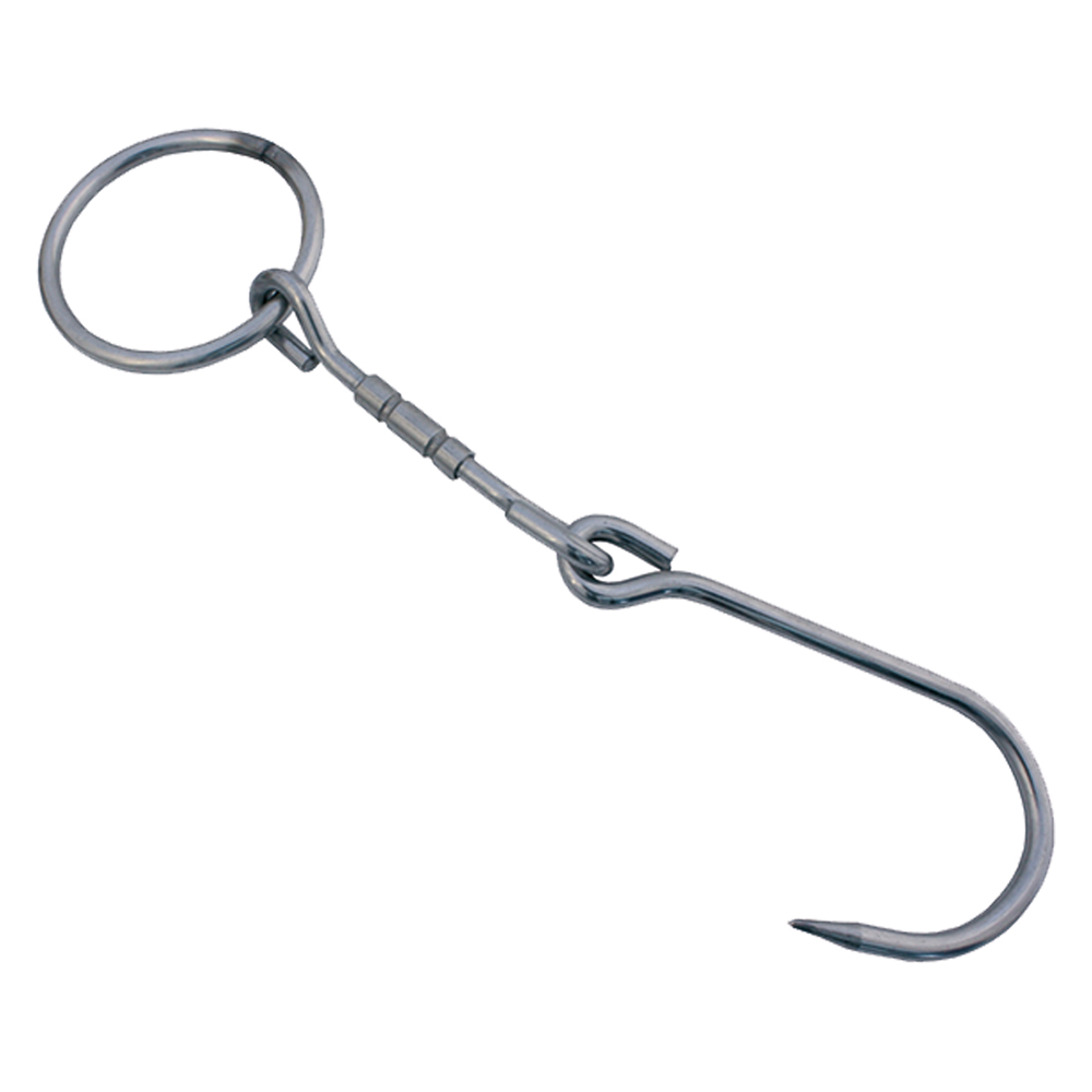 Gancio snodato con anello mm. 260×7 Senza marca