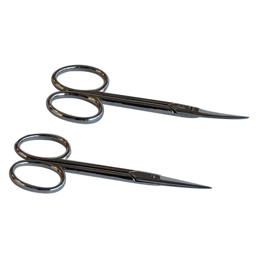 Forbici per manicure lama curva 3 1/2 De luca