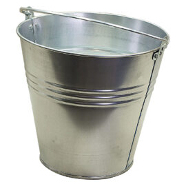 Secchio in lamiera zincata lt.12 (Ø 29 x h.25 cm) Kasart