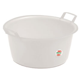 Bacinella rotonda ø 45 cm -  20 lt neutro Stefanplast