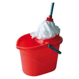 Secchio lavapavimenti con strizzatoio 15 litri Ecoplast