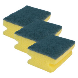 Spugna da cucina abrasiva 'brilla' cm 10 x 7 x 5 Senza marca