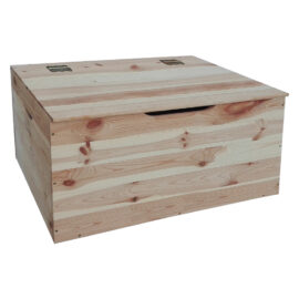 Cassapanca cm 73 x 35 x h 33 - legno chiaro Senza marca