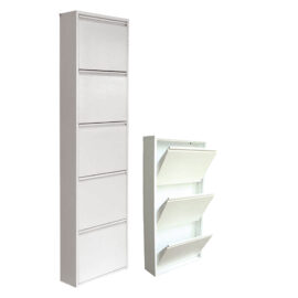 Scarpiera 'ribaltabile' 3 ante - cm l.50 x p.15 x h.103 Prometal