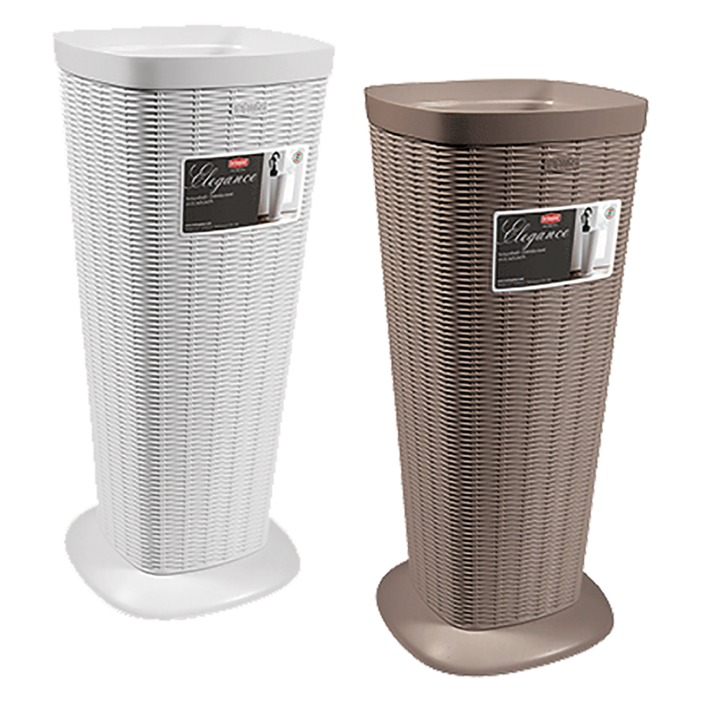 Portaombrelli ‘elegance’ cm 25,5 x 25,5 x h 57 – bianco Stefanplast