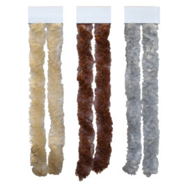 Tenda in ciniglia 'c42' cm. 125 x 230 - beige Made in italy