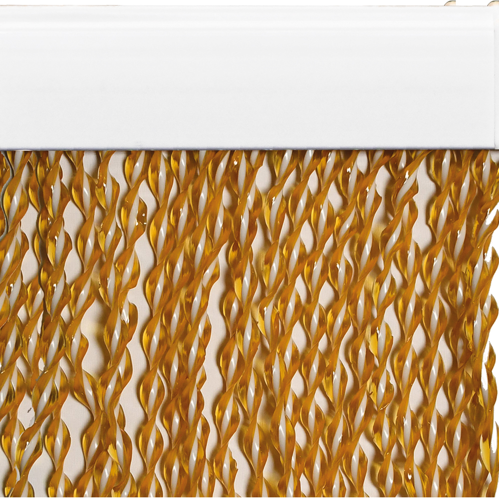 Tenda a cordoncino ‘camelia’ cm 100 x 220 – avana/bianco Made in italy