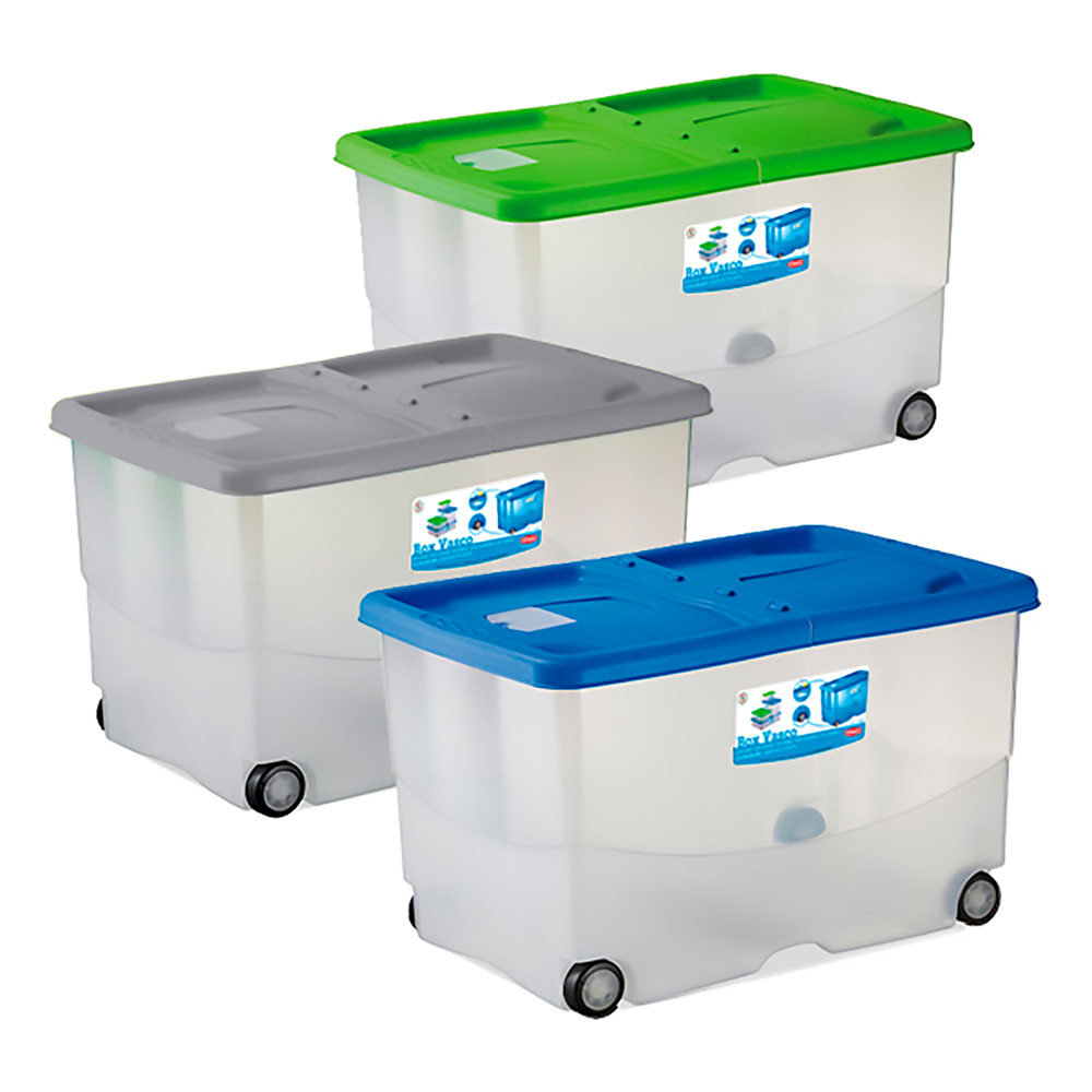 Contenitore multiuso ‘vasco’ cm.60 x 40 x h.36 Stefanplast