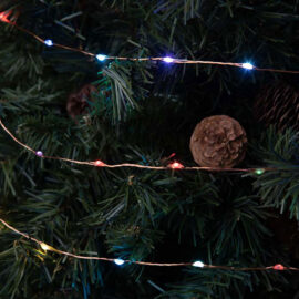 Catena lineare micro luci a led serie 'm-mh' 400 led rgb - 24 mt. (24+4) Senza marca