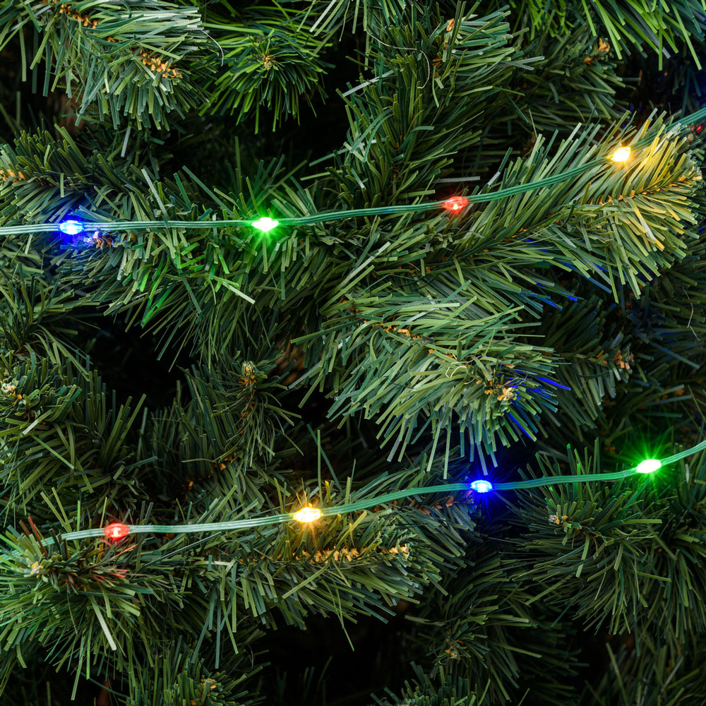 Catena lineare gocce di luci a led serie ‘mtl’ 400 gocce l.bianca -34 mt. (30+4) Senza marca