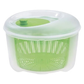 Centrifuga per insalata Ø 24,5 x h 16 cm - 4,5 lt verde Tontarelli