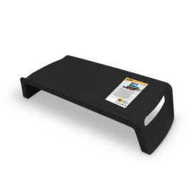 Supporto rialzo monitor per scrivania cm. 58,6 x 25,7 x h.12,5 Artplast