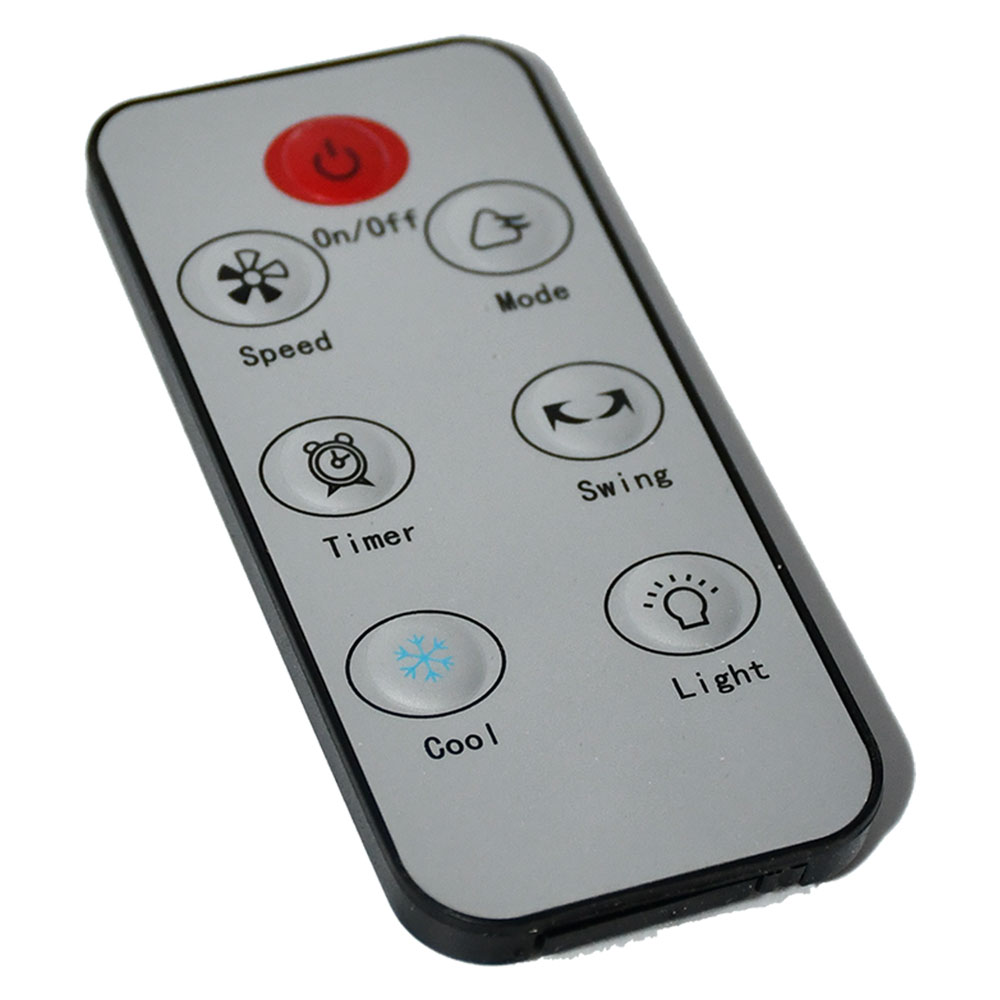 Telecomando per raffrescatore evaporativo ionizzat a 7 tasti di comando Kasart