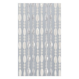 Tenda a perline 0662-211 - cm. 120x230 / bianco - ghiaccio Senza marca
