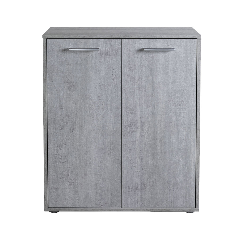 Mobile base due ante linea ‘espresso’ cm. 35,3 x 72 x h.86,9 – bianco laccato Composad