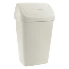 Bidone immondizia 'grace' lt 25 - cm 32,5 x 25,5 x h 52 salvia/bianco Tontarelli