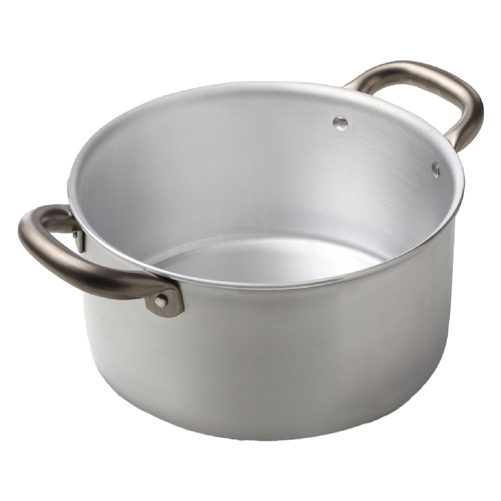 Casseruola alluminio con due manici ‘professione cuoco’ Ø cm. 16 Accademiamugnano