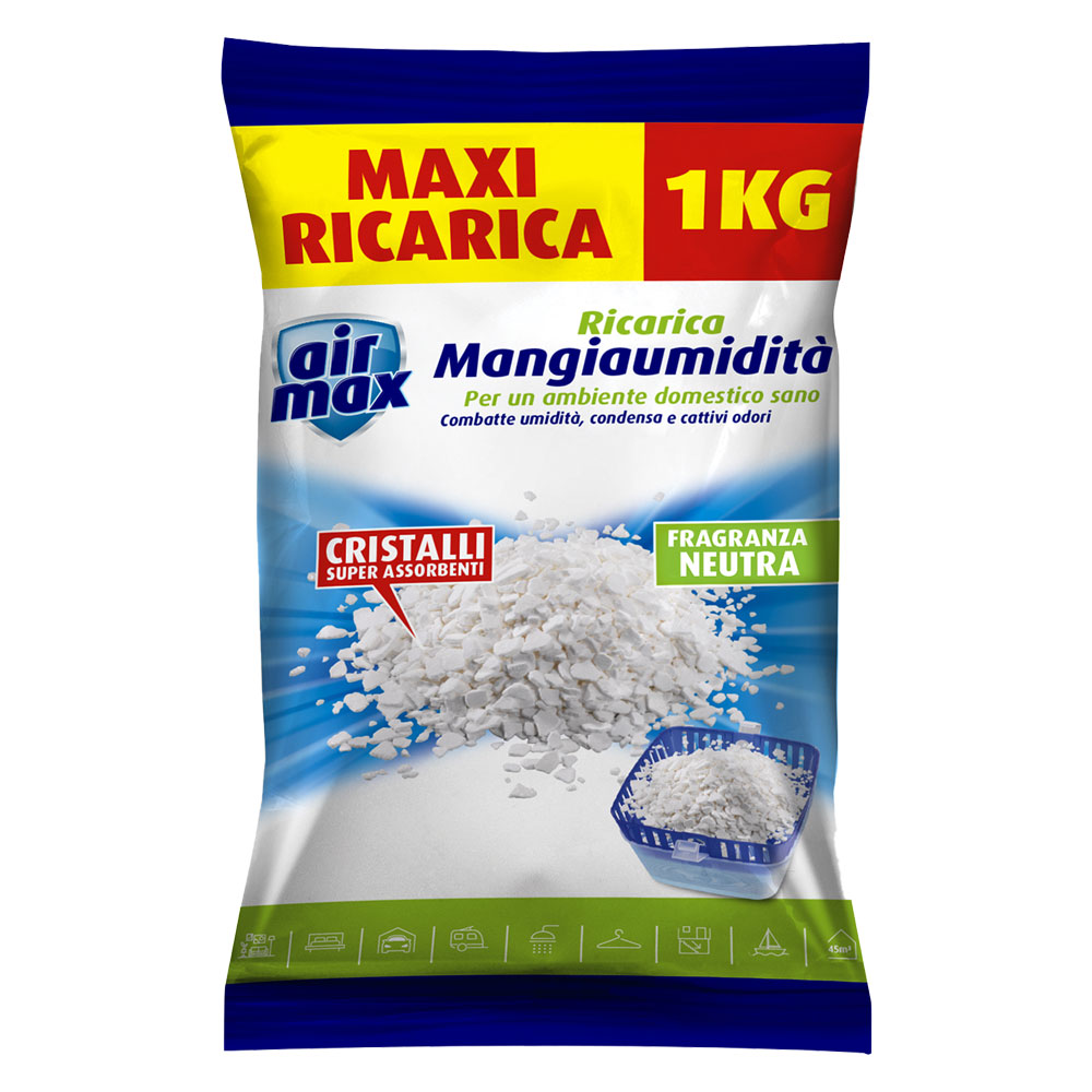 Sali assorbiumidita’ per ‘air max vortex’ gr. 900 + 450 gratis – lavanda Airmax