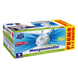 Ricarica assorbiumidita' 'air max' 4 x 450 gr. - neutra Airmax