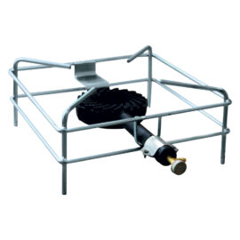 Fornellone a gas 'fox' cm 40 x 40 - bruciatore 8,5 kw Palumbo