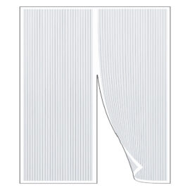 Zanzariera in poliestere con magneti 'ecco magnet promo' cm 100 x 220 - bianca Irs