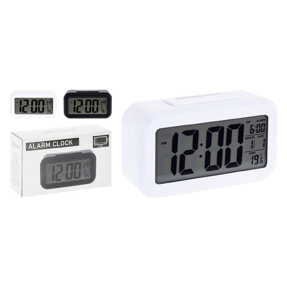 Sveglia digitale 14 x 4,5 x h. 7 cm Senza marca