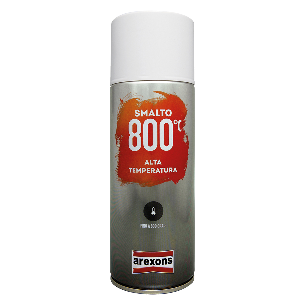Smalto spray alta temperatura ml. 400 – trasparente Arexons
