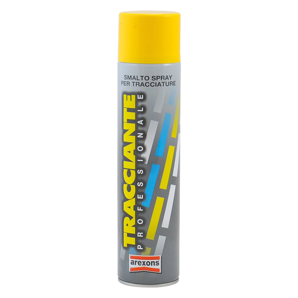 Smalto spray acrilico per tracciature ral 1023 – giallo Arexons