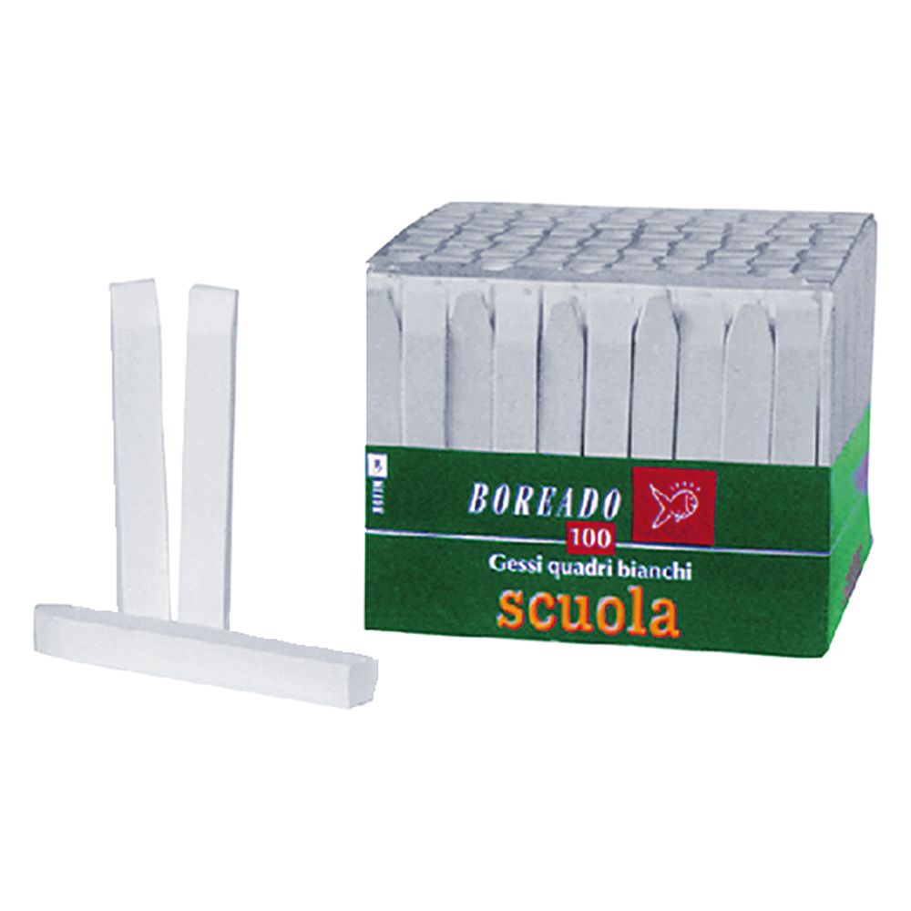Gessetti per marcatura cf. 100 pz – col. bianco Senza marca