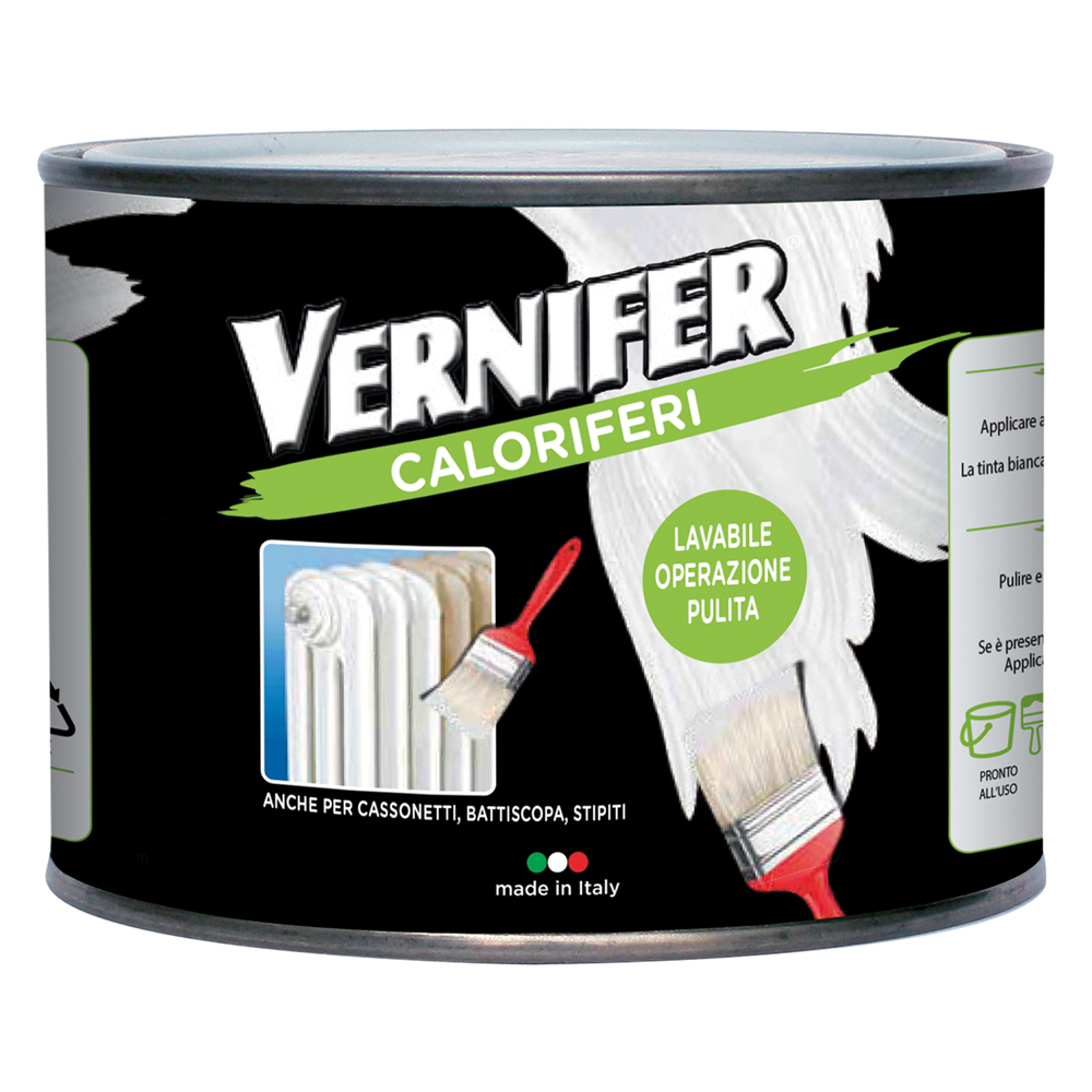 Smalto per caloriferi ml. 500 – bianco satinato (4906) Arexons