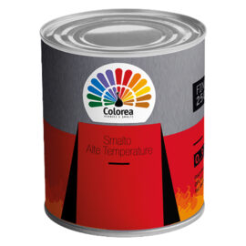 Smalto alta temperatura 'colorea' lt. 0,375 alluminio Colorea