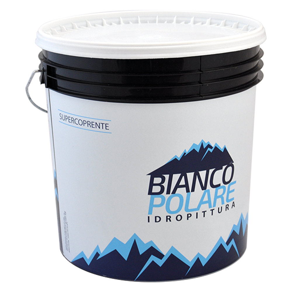 Idropittura lavabile traspirante lt.   4 Bianco polare