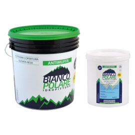 Idropittura lavabile antimuffa traspirante lt.   4 Bianco polare