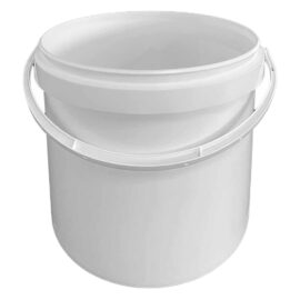 Secchio plastico tronco conico lt. 6  - Ø 19 x h.21 cm Senza marca