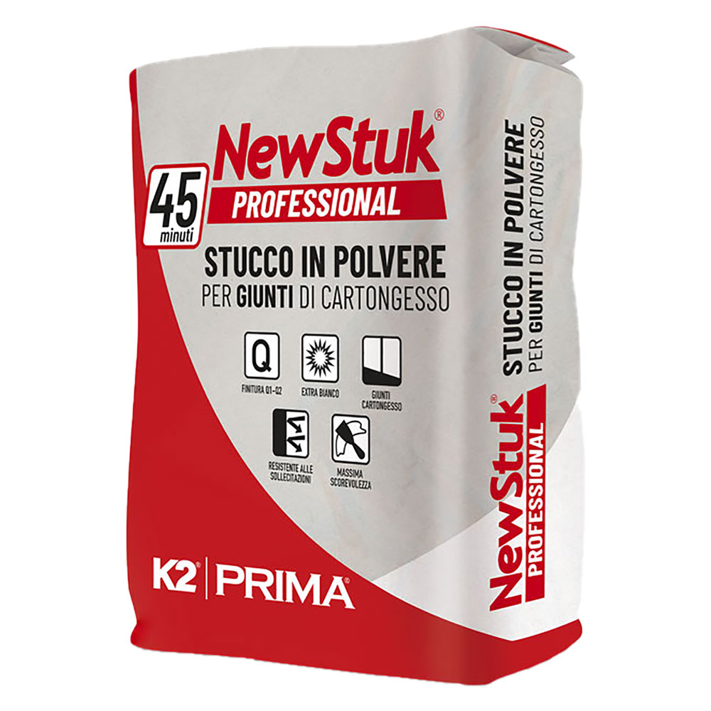 Stucco in polvere per cartongesso kg. 5 K2