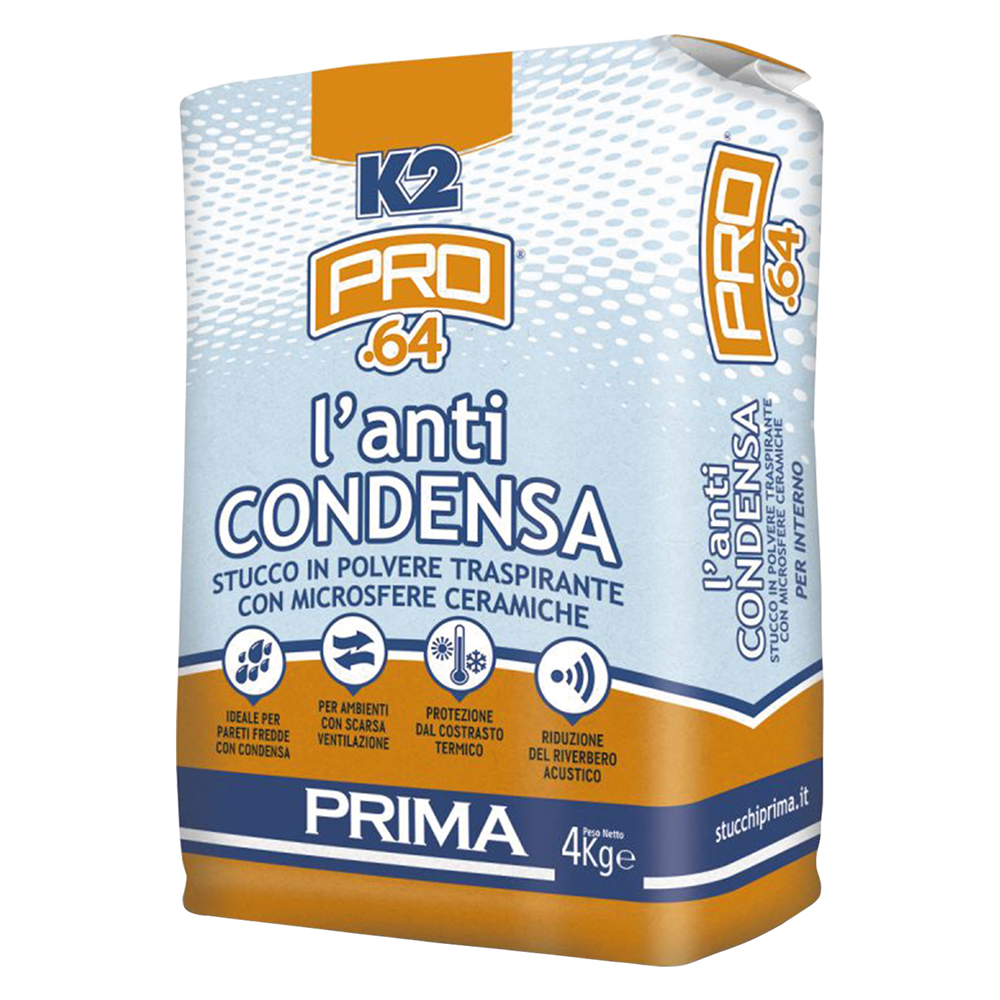 Stucco in polvere ‘anticondensa’ kg. 4 K2
